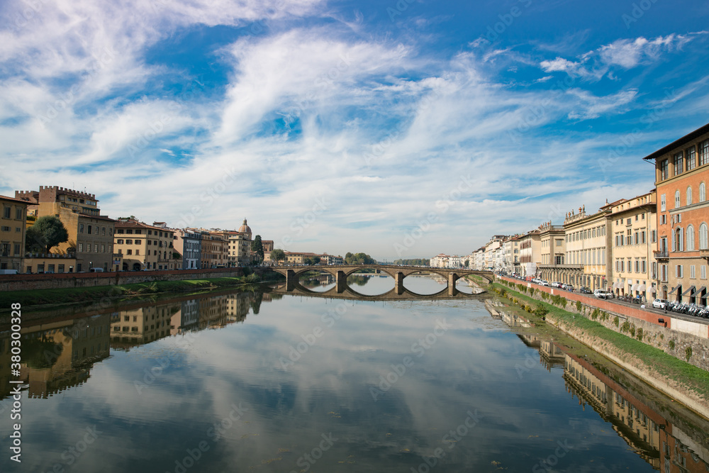 Obraz premium Historic city of Florence Italy with Dome