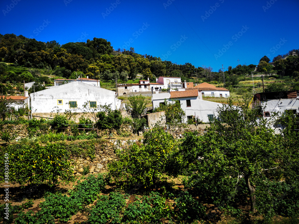Obraz premium Monchique, a small town and a popular spa in southern Portugal, in the region of Algarve, Portugal