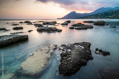 Sonnenuntergang am Meer photo