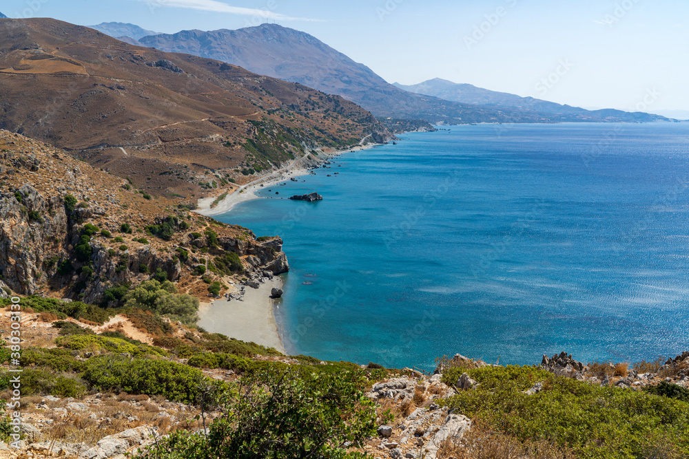 Preveli Strand auf Südkreta