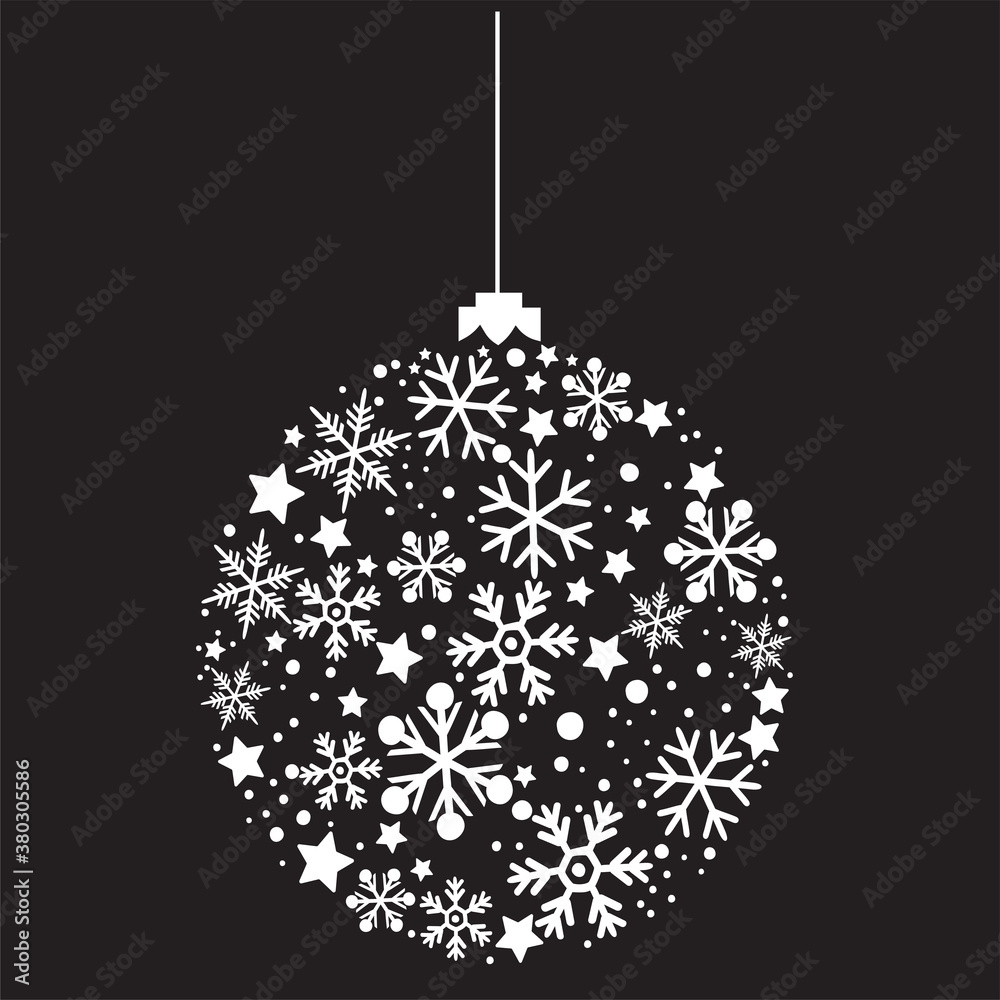 Vector abstract polygonal geometric christmas symbol. Vector abstract polygonal geometric christmas symbol.