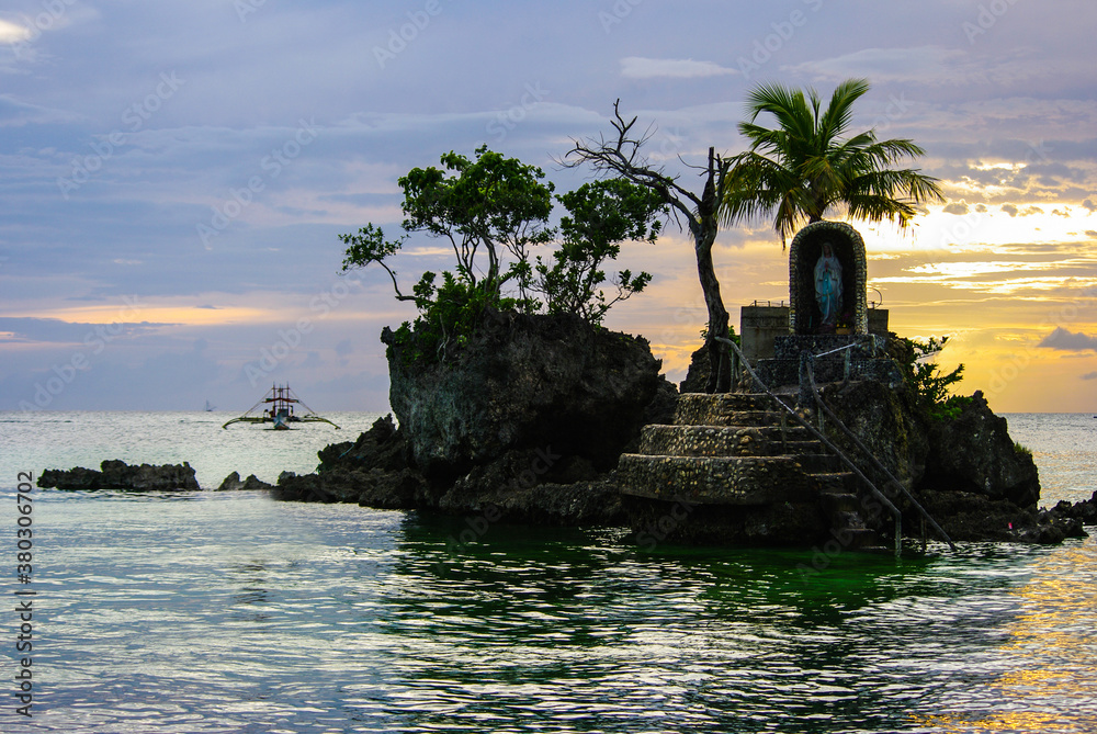 Boracay Islandon a sunny day, Philippines Boracay Islandon a sunny day, Philippines