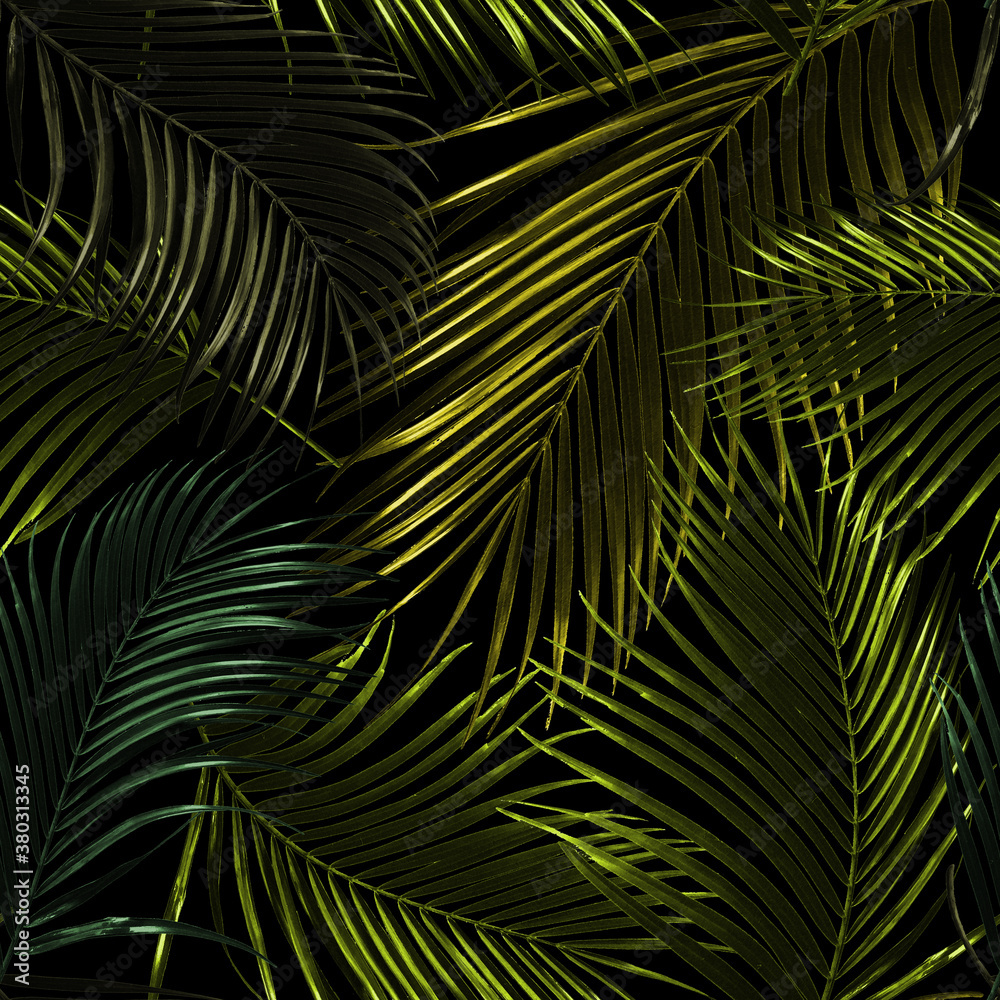 Fototapeta premium Palm Seamless Repeat Pattern