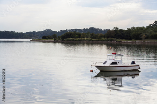 Wallpaper Mural Boat in an estuary Torontodigital.ca