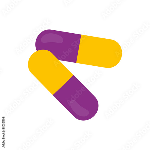 medical pills design of care health emergency aid exam clinic and patient theme Vector illustration