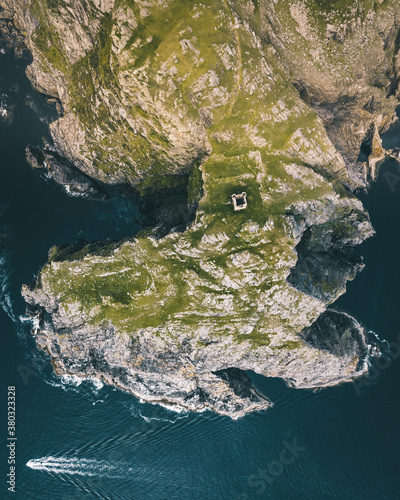 Top down view of Carrigan Head
 photo