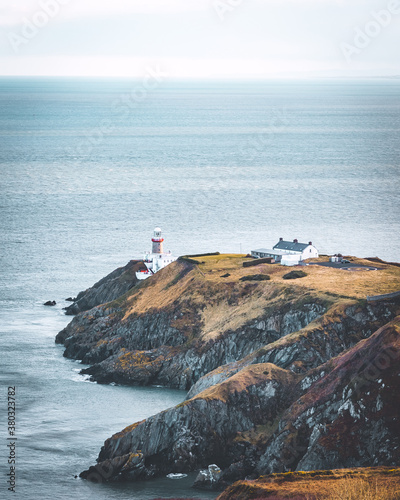 The Baily Lighthouse on the coast