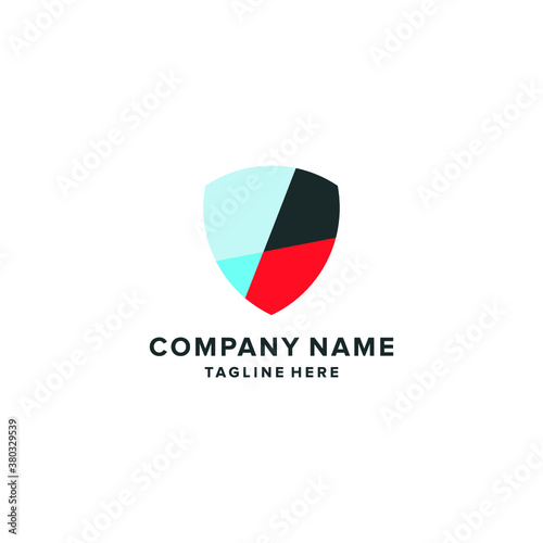 Free Download shield logo security IT technology icon vector illustrations - GFXLoad