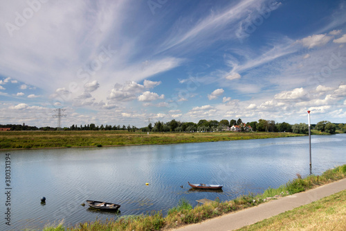 View over the river Maas