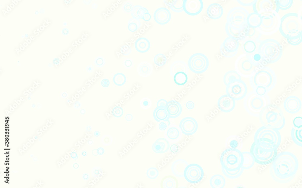 Light Blue, Yellow vector backdrop with dots.