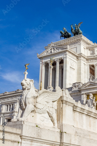 Monument of Victor Emmanuel, Rome, Italy