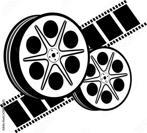 Film Reels and filmstrip