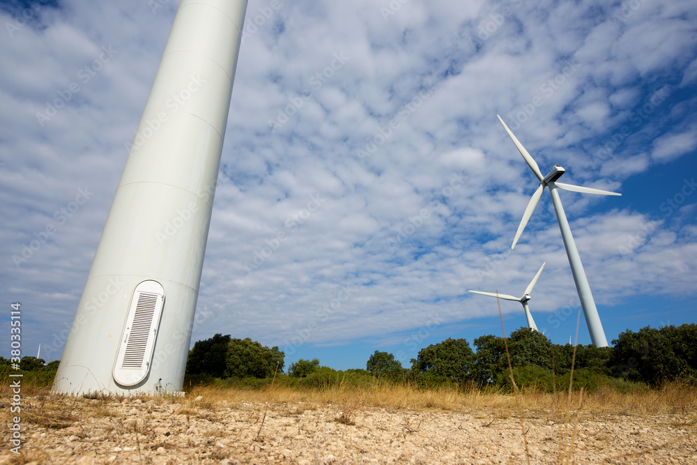 Sustainable wind energy concept Sustainable wind energy concept