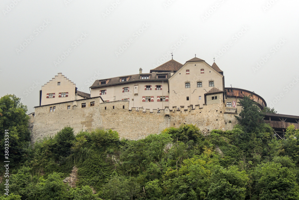 Vaduz, Liechtenstein. Vaduz Castle (German: Schloss Vaduz), the palace and official residence of the Prince of Liechtenstein