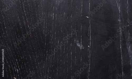 Natural black wood background texture