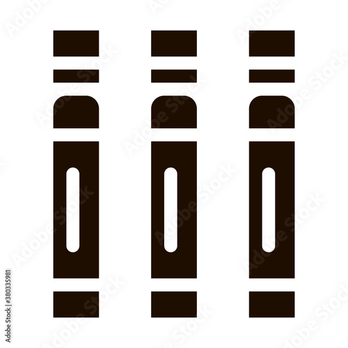 Muscle Balancer Capsules Vector Icon. Energy Balancer Vitamin Health Sportsman In Flask Pictogram. Dietary Protein Ingredient, Iso, Bar Bodybuilding Contour Illustration