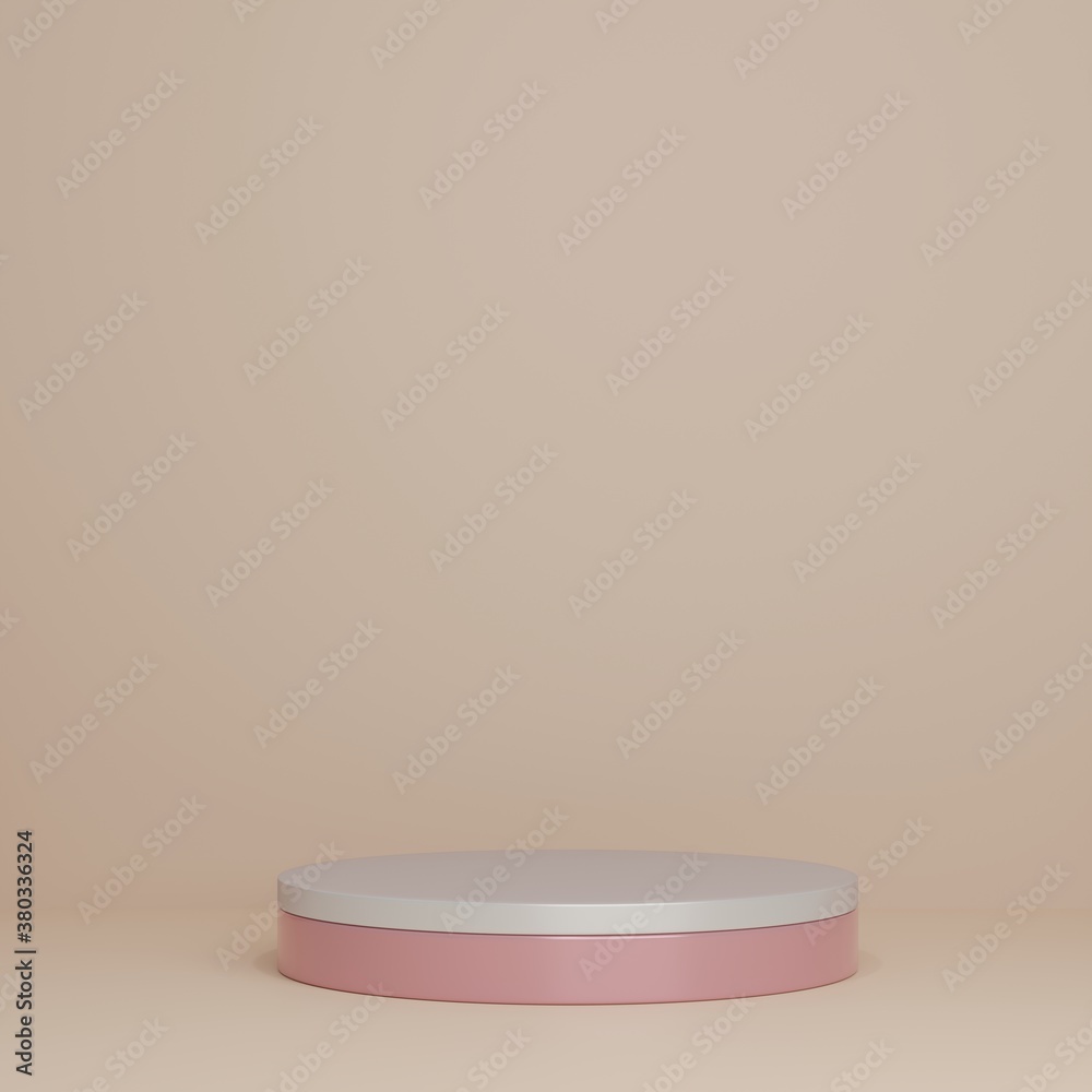 3d illustration with geometric shapes. pastel cylinder podium platforms for cosmetic product presentation. mock up minimal design with empty space. Abstract composition modern 3d illustration with geometric shapes. pastel cylinder podium platforms for cosmetic product presentation. mock up minimal design with empty space. Abstract composition modern