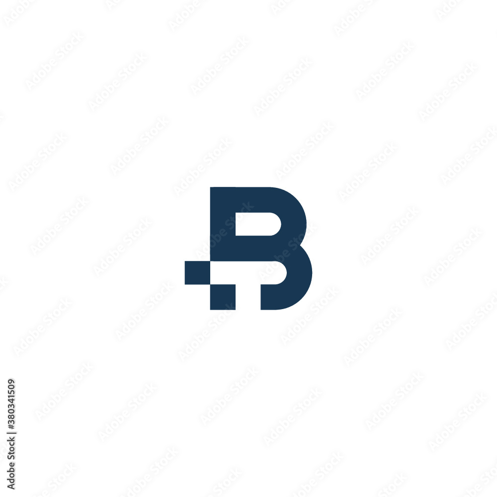 B logo BT vector icon illustration B logo BT vector icon illustration