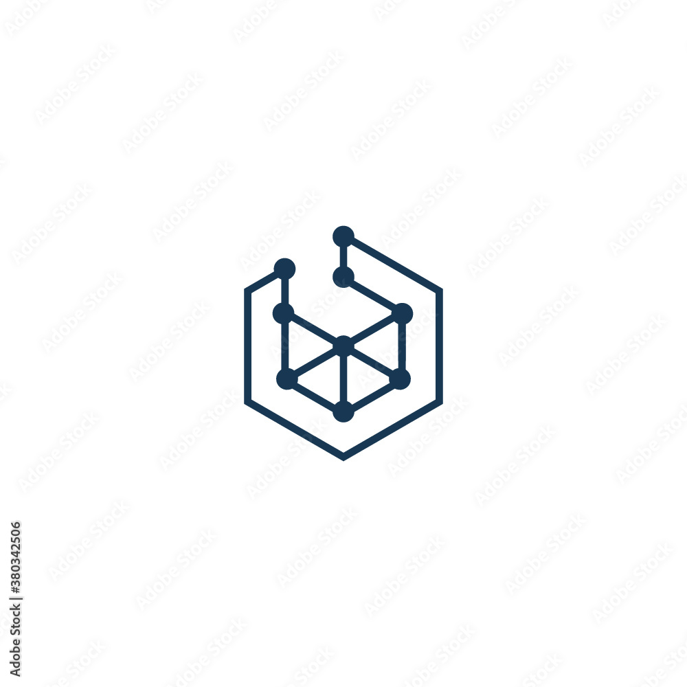 B logo vector icon illustration