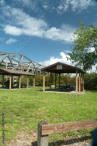 Recreation area located at Lake Monroe Wayside Park Seminole County Florida