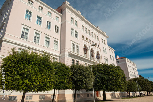 Fototapeta Naklejka Na Ścianę i Meble -  Entrance to the rectorate of the University of Zadar, Croatia.