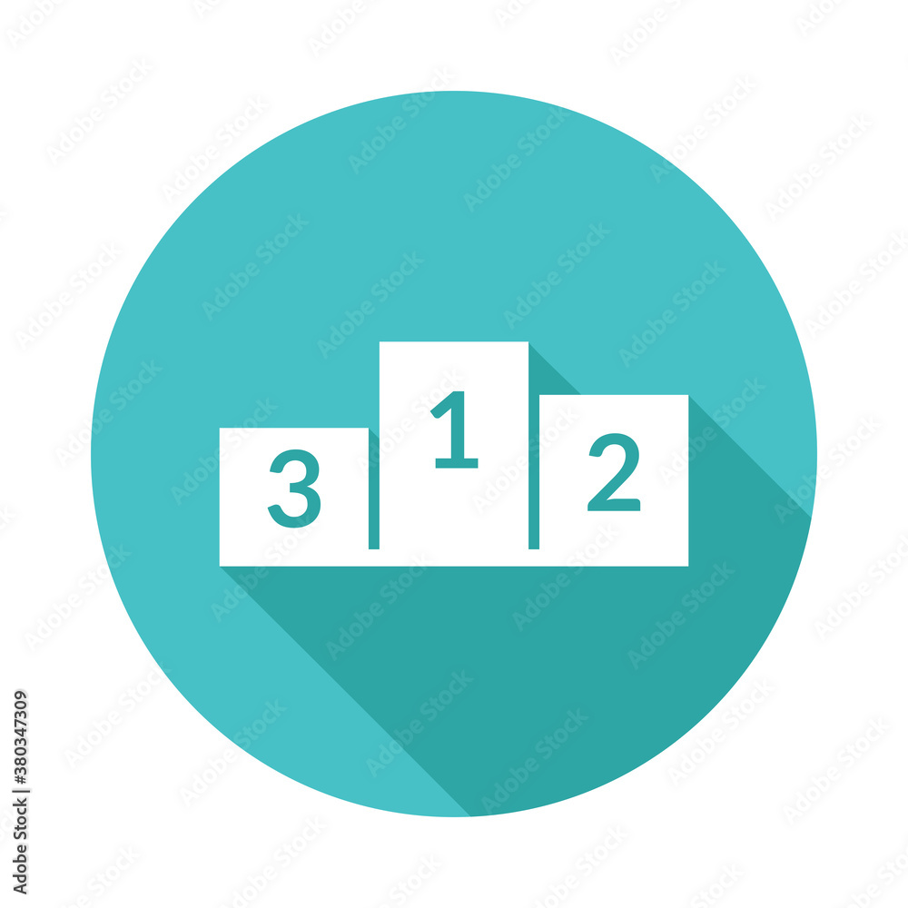 Empty Winners Podium, First, Second, Third Place, Award Ceremony thin glyph icon. Vector illustration. Pictogram isolated on white background Empty Winners Podium, First, Second, Third Place, Award Ceremony thin glyph icon. Vector illustration. Pictogram isolated on white background