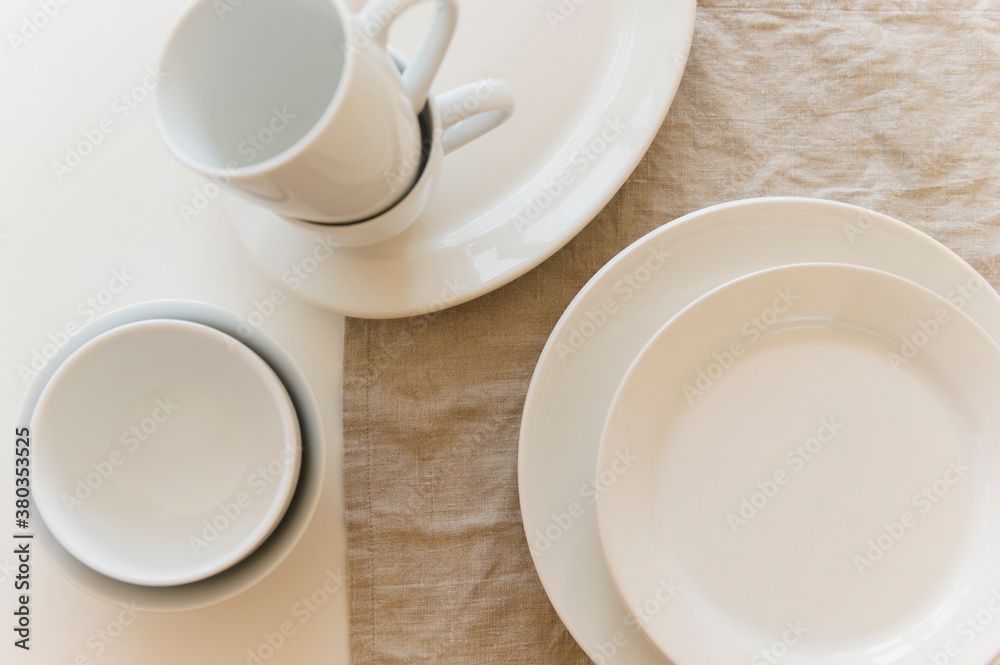 Studio shot of tableware Studio shot of tableware