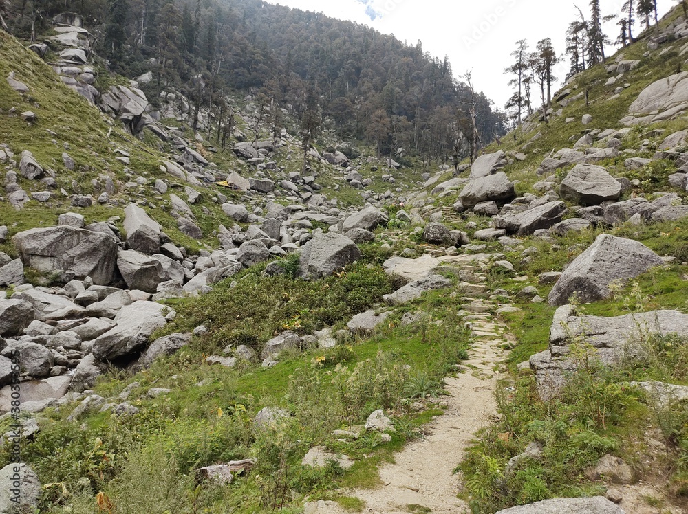 mountain trail in the mountains mountain trail in the mountains