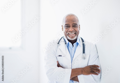 Portrait of doctor with arms crossed