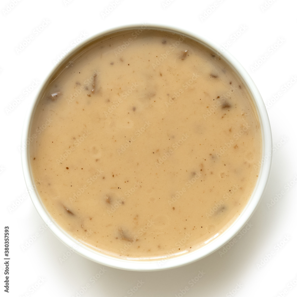 Cream of mushroom soup. Cream of mushroom soup.