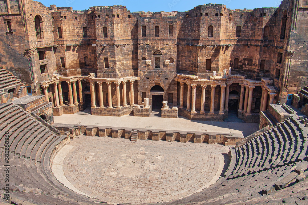 Bosra Jordania ciudad romana