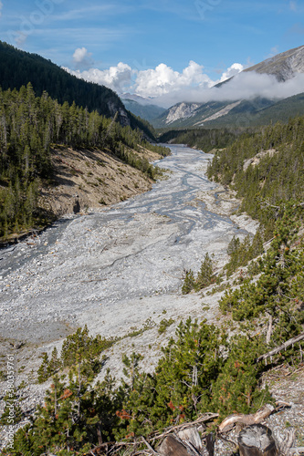 Valley in The Swiss National Park photo