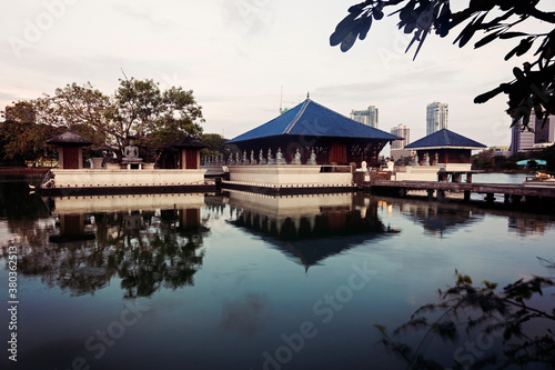 Wallpaper Mural View of Gangaramaya Temple Torontodigital.ca