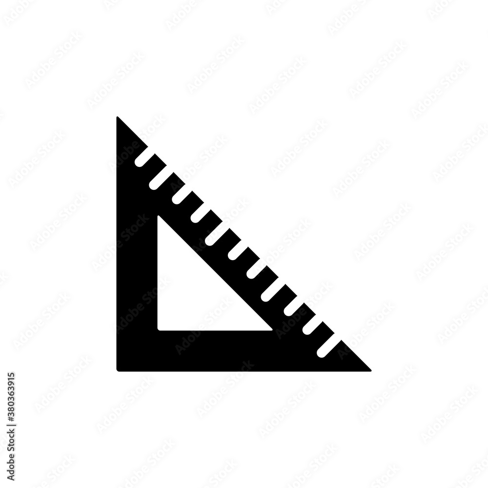 Ruler Icon Design Vector Template Illustration