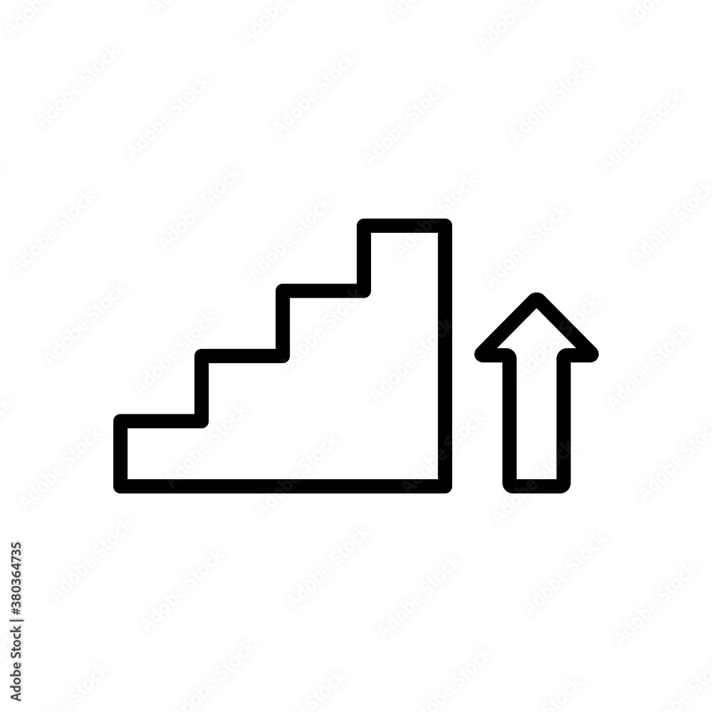 Step ladder Icon Design Vector Template Illustration Step ladder Icon Design Vector Template Illustration