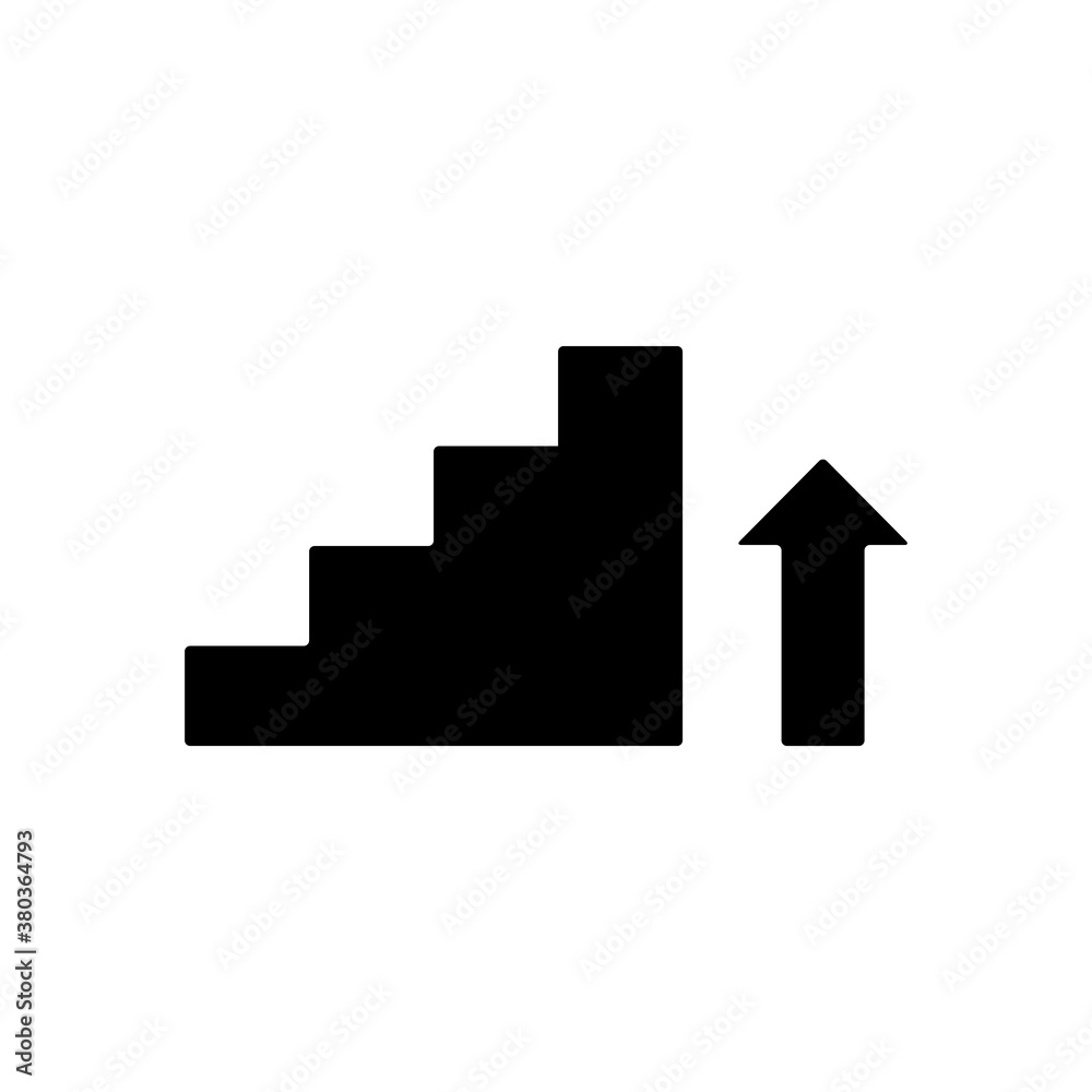 Step ladder Icon Design Vector Template Illustration Step ladder Icon Design Vector Template Illustration
