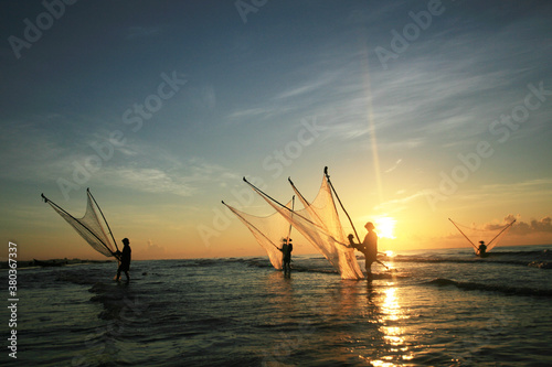 Cuadro en lienzo Nam Dinh, VIETNAM - August 1 :