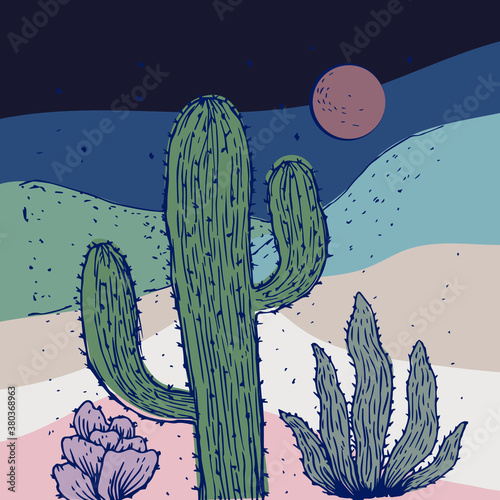 illustration of cactus