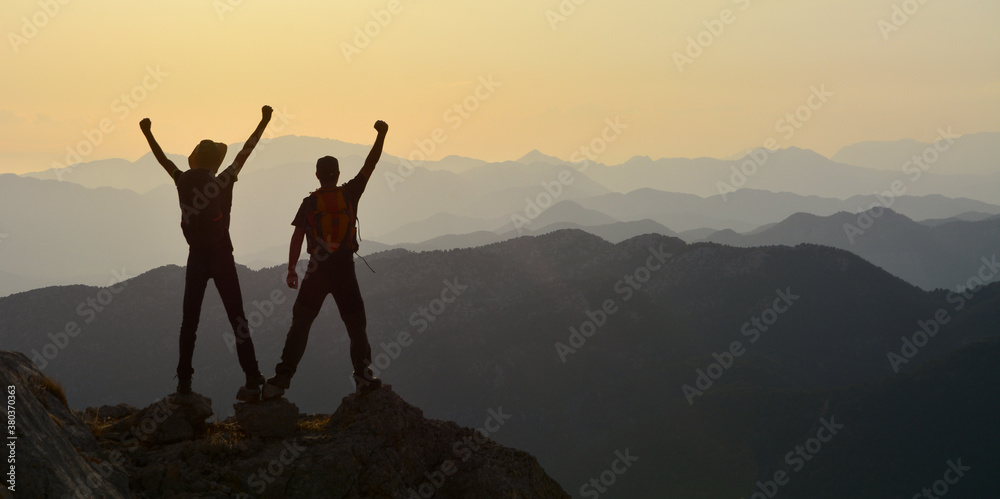 Foto freedom in the mountains
