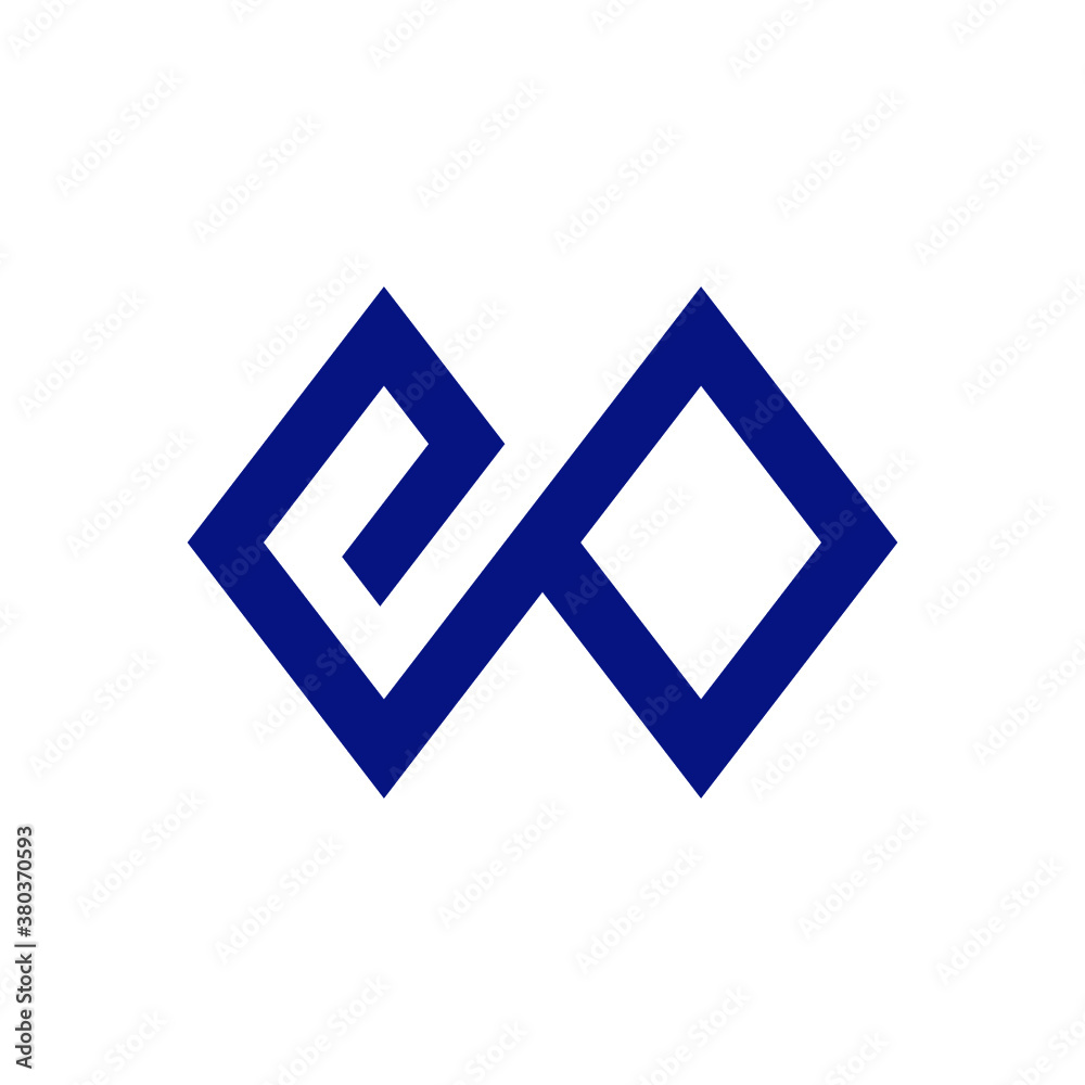 E logo EP Vector icon illustrations