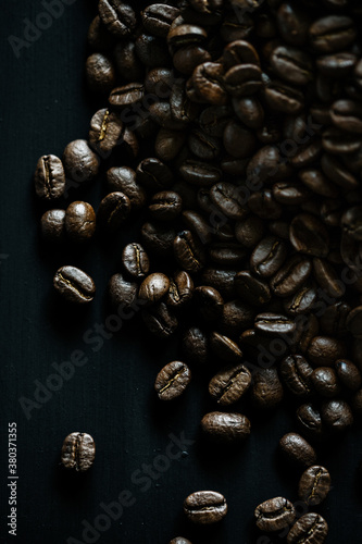 Coffee bean background.