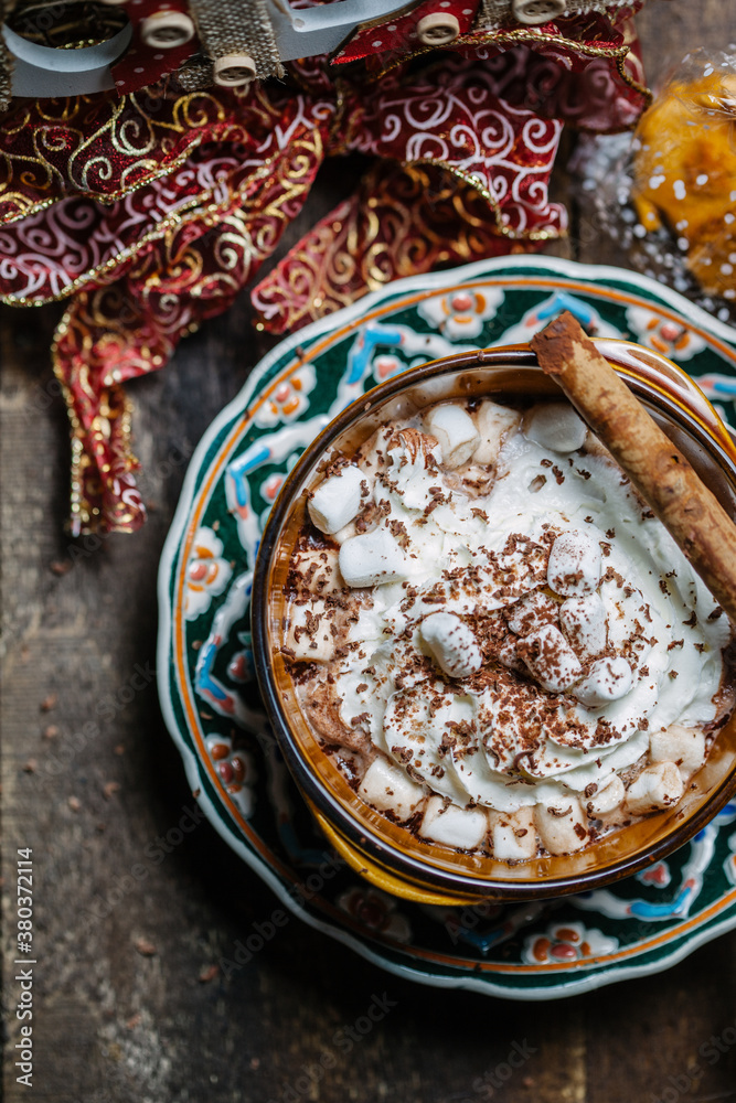 © Darren Muir/Stocksy - Creamy hot chocolate.