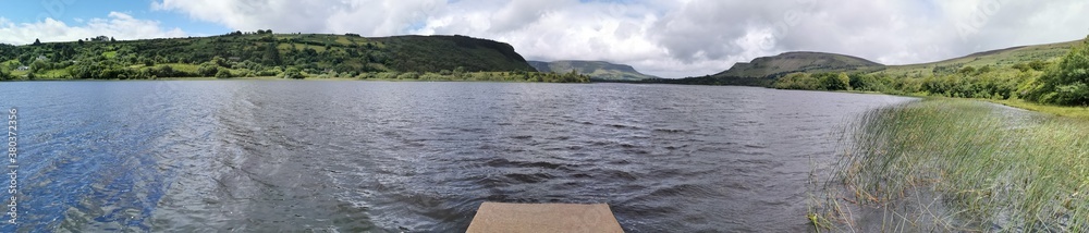 lake in the mountains