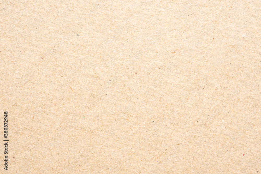 Brown paper recycled kraft sheet texture cardboard background