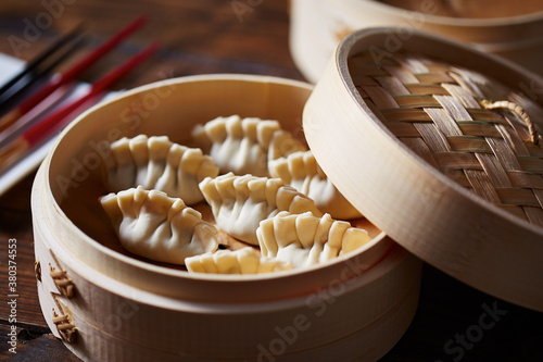 Chinese dim sum dumplings
