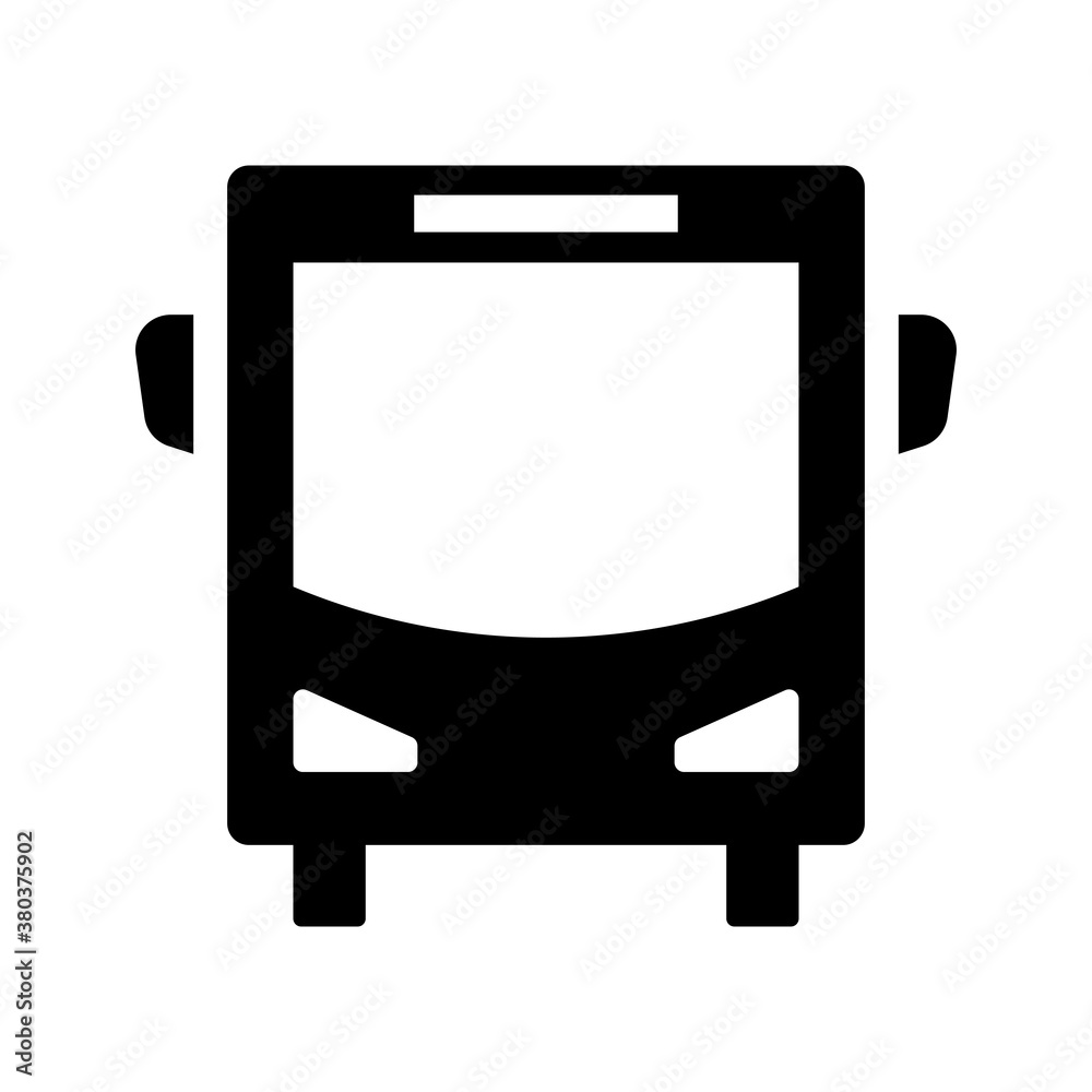 Icono de autobús. Bus. Vector aislado en fondo blanco Icono de autobús. Bus. Vector aislado en fondo blanco