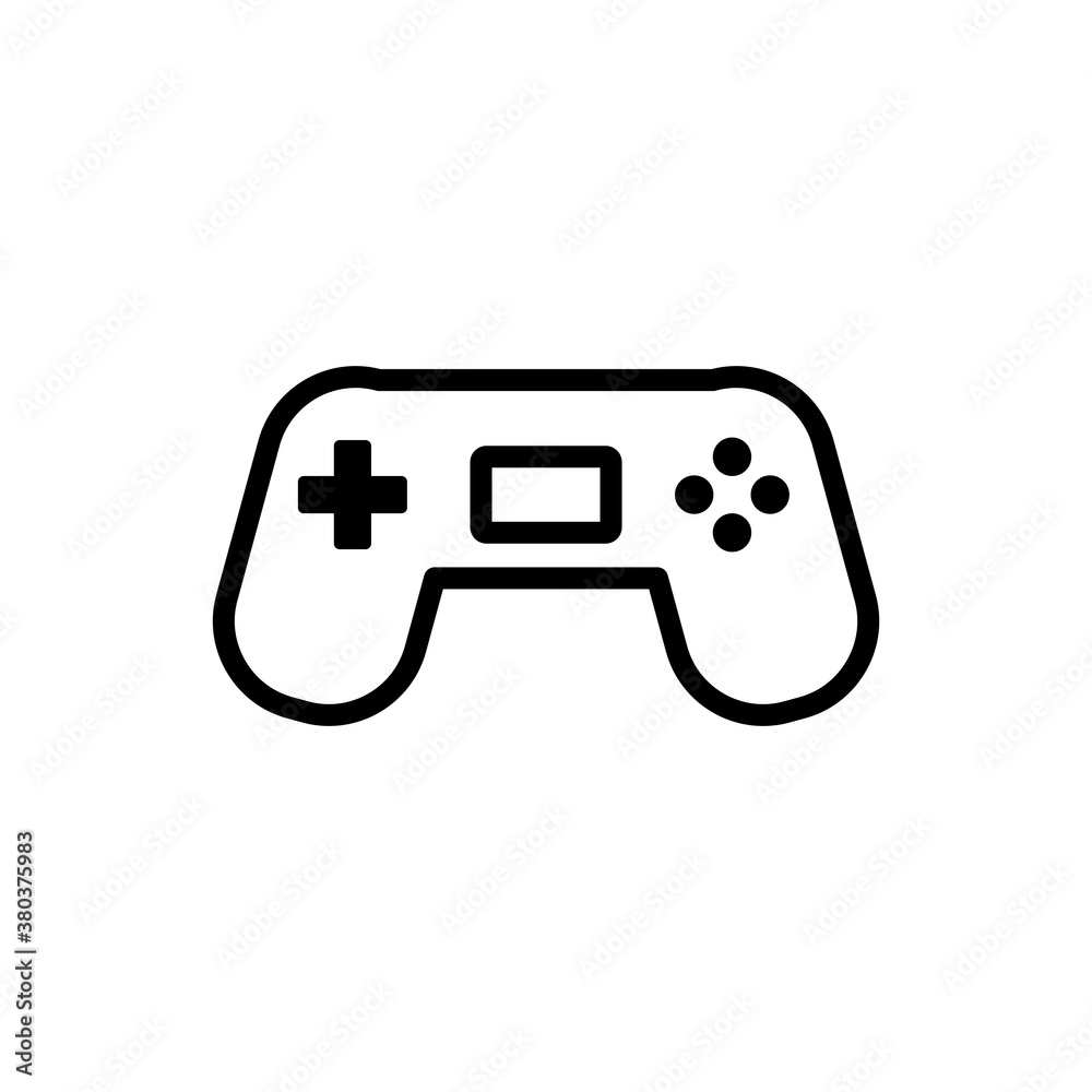Game Controller, Joystick Icon Design Vector Template Illustration Game Controller, Joystick Icon Design Vector Template Illustration