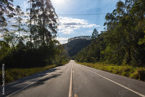 Sunny road