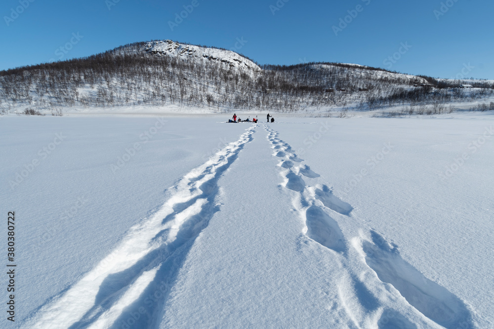 Neve em Alta, Noruega