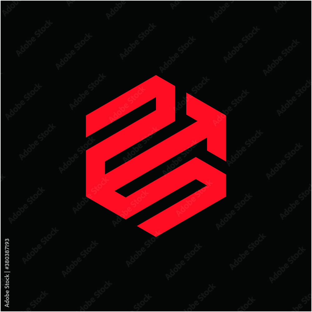 E logo letter hexagon vector icon illustrations E logo letter hexagon vector icon illustrations